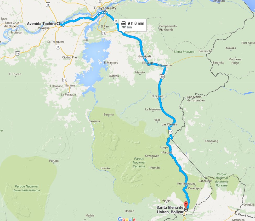 Hay MUCHA MALDAD y MIEDO cuando pones al pueblo de Santa Elena de Uairén a recorrer 700km para validar su firma.