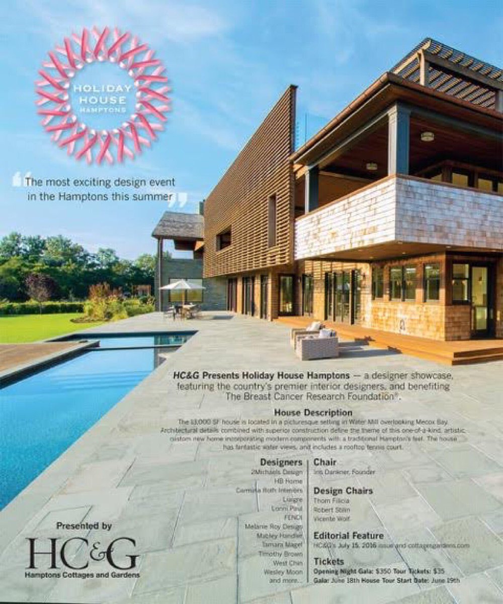 The most exciting design event this Summer. #100Crescent. <a href="/Venuseswilliams/">Venus Williams</a> <a href="/VStarrDesign/">V Starr</a> <a href="/2design/">2Michaels</a> <a href="/annetarasoff/">Annetarasoffinterior</a>