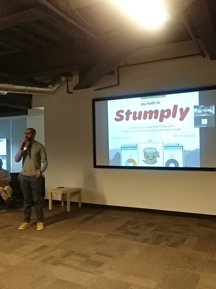 Spring_is's tweet photo. Next up @hardeepshoker of @hellostumply and @XirojiSystems #vanstartupcity #SUDemoDay https://t.co/g3hjuLwLIF