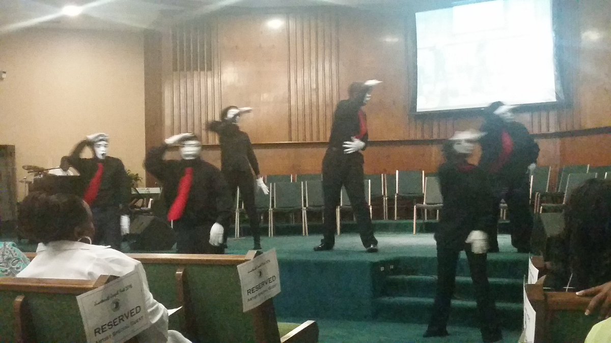 juneteenth2015's tweet photo. GSMBC Mime Ministry at Texas City Gospelfest. #juneteenth https://t.co/J2oqDyiPeI