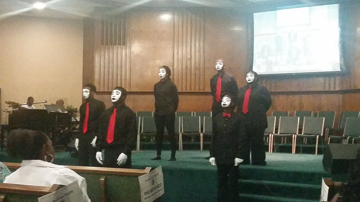 juneteenth2015's tweet photo. GSMBC Mime Ministry at Texas City Gospelfest. #juneteenth https://t.co/J2oqDyiPeI