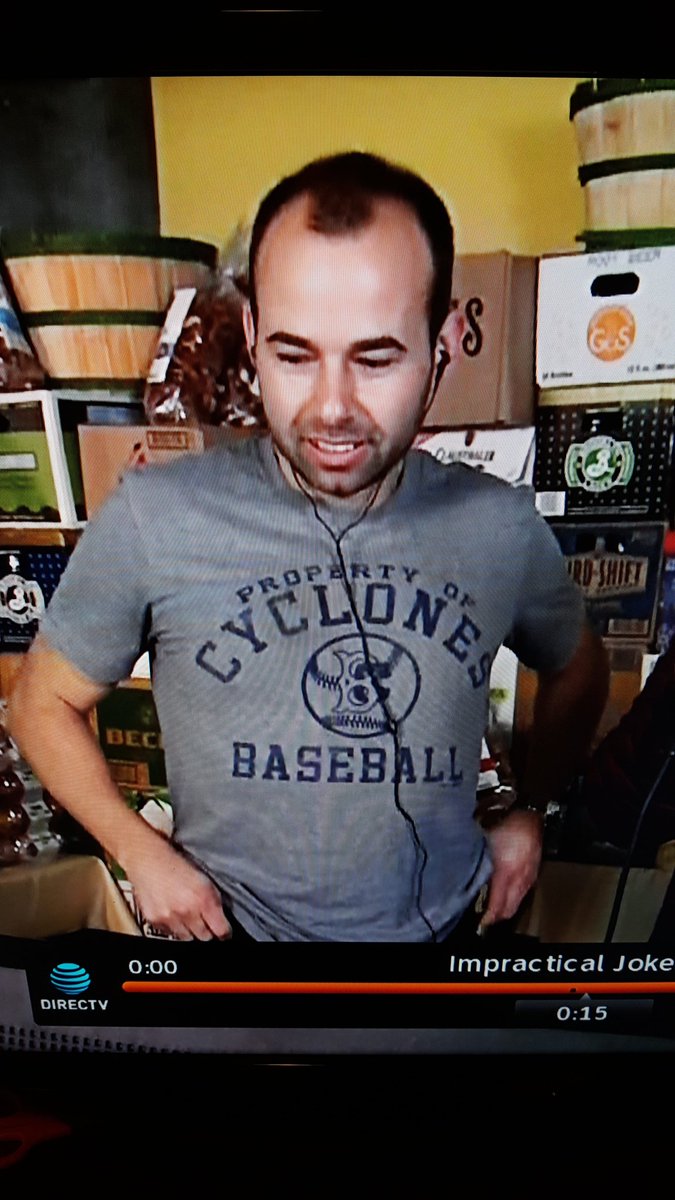 cyclones2k16's tweet photo. Thanks for the celebrity shoutout @jamessmurray #ImpracticalJokers https://t.co/K3wrGllxTU