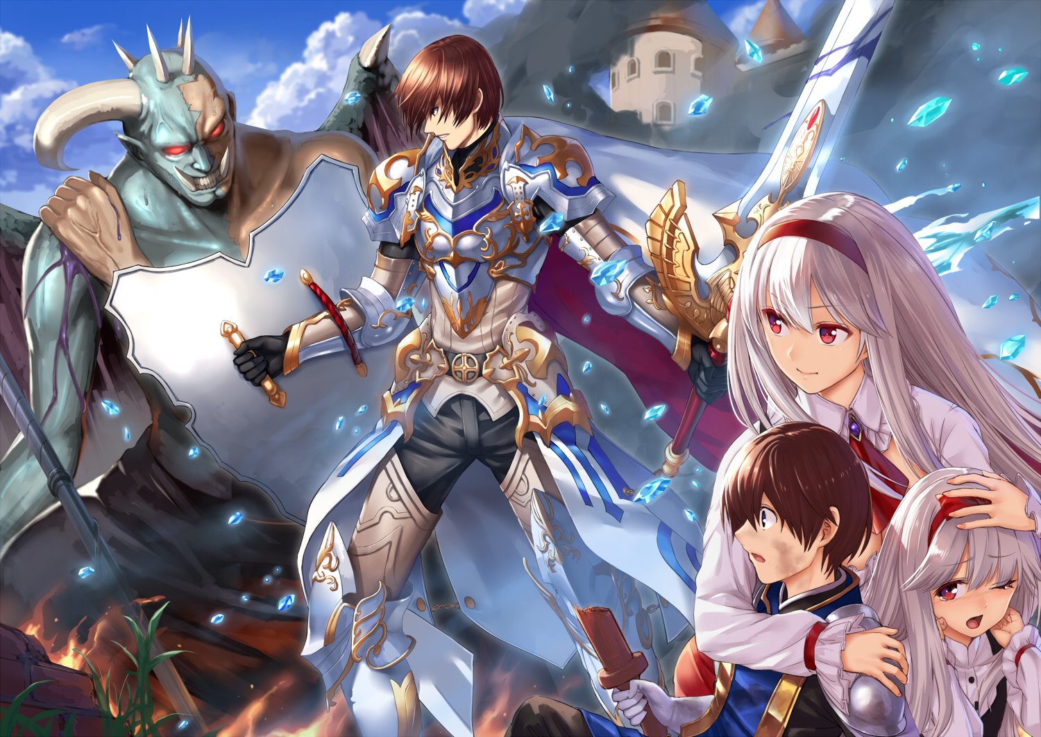千年戦争アイギスまとめ on X: 竹森真太郎(キュテリ絵師)の時をかける魔女イベント絵 t.cowAZcZz35oD  #千年戦争アイギス t.coDqIBeWEAMf  X