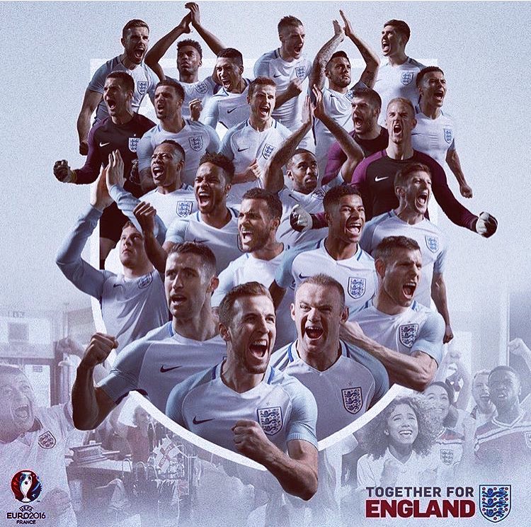 ChrisSmalling's tweet image. Game day 🦁🦁🦁 #togetherforengland #euro2016