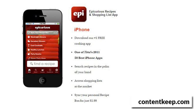 FunChart's tweet image. #Epicurious App makes it on our list of Best Grocery #Apps | Content Keep buff.ly/1Oht9TL