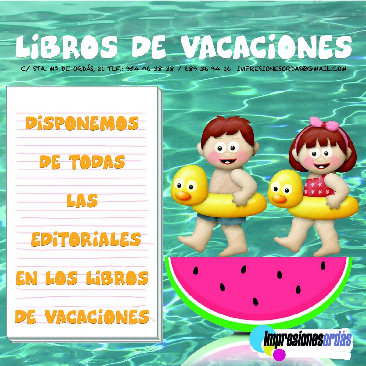 IMPRESIONESORDA's tweet photo. Haz que los más peques aprendan divirtiéndose #VacacionesDivertidas #AprenderEnVerano  #librosdevacaciones https://t.co/E8AHvEy2q4