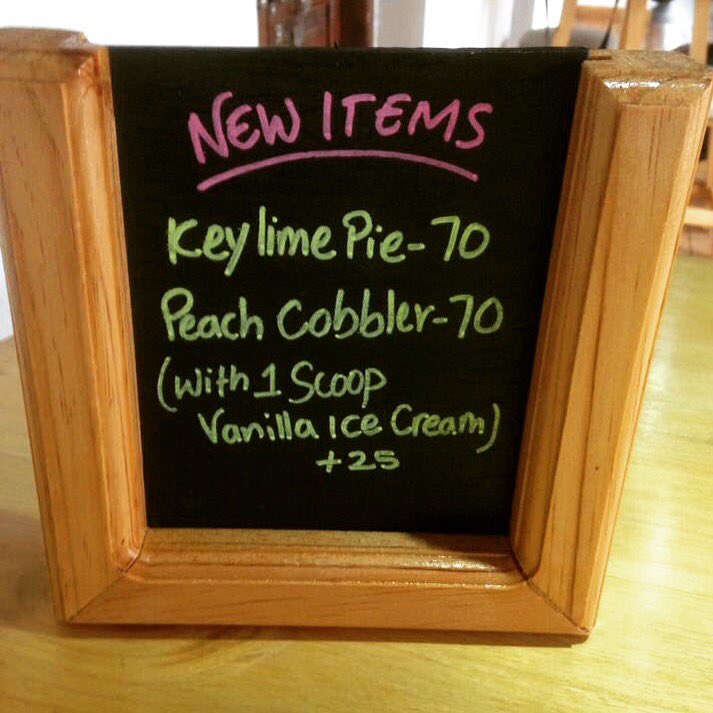 TheMudcup's tweet photo. New items #peachseason #keylimepie #mussoorie #coffee #tea #bakery #themudcup https://t.co/MMbH1vPLLK