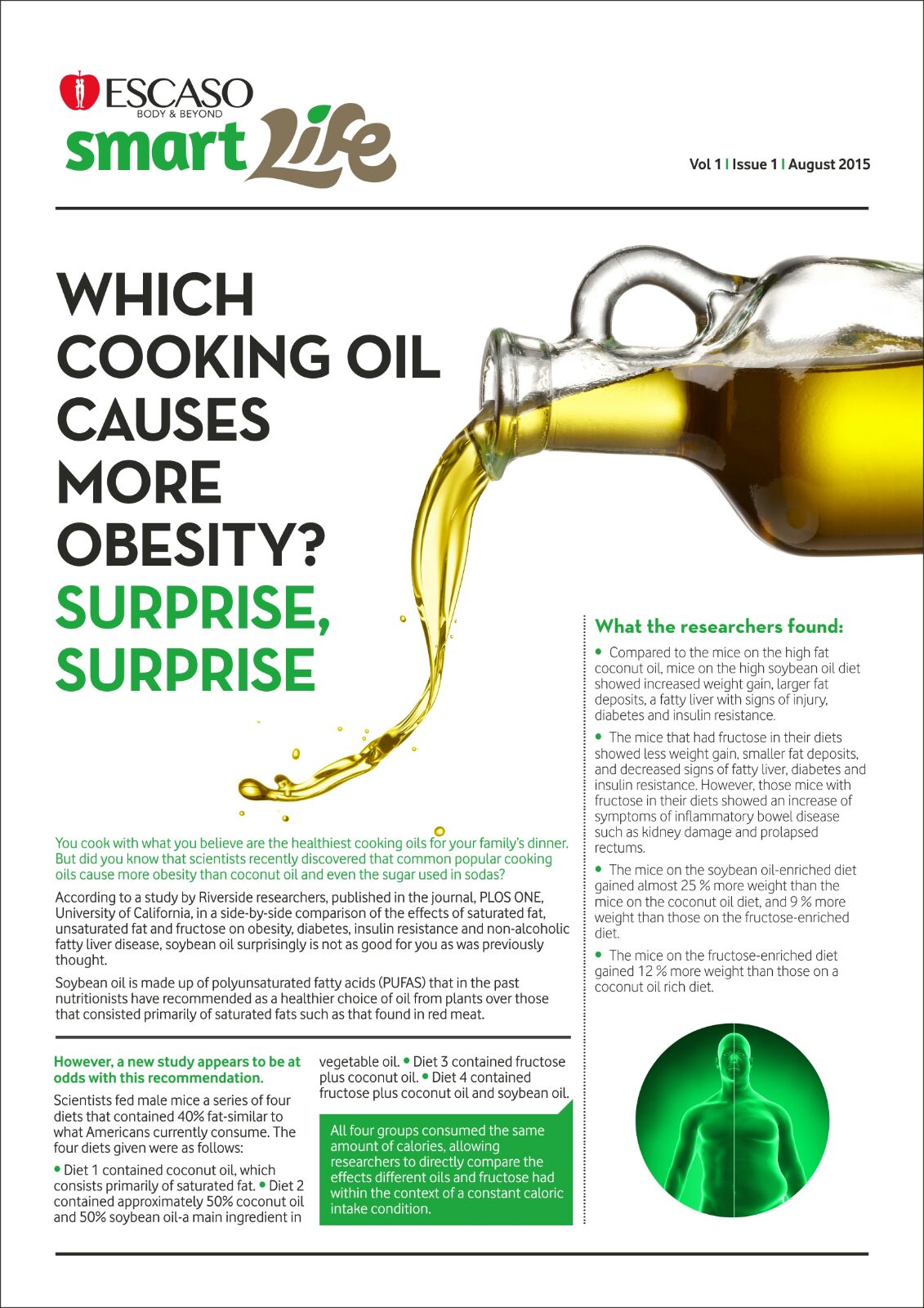 ESCASO on Twitter "Which cooking oil causes more obesity? Find out