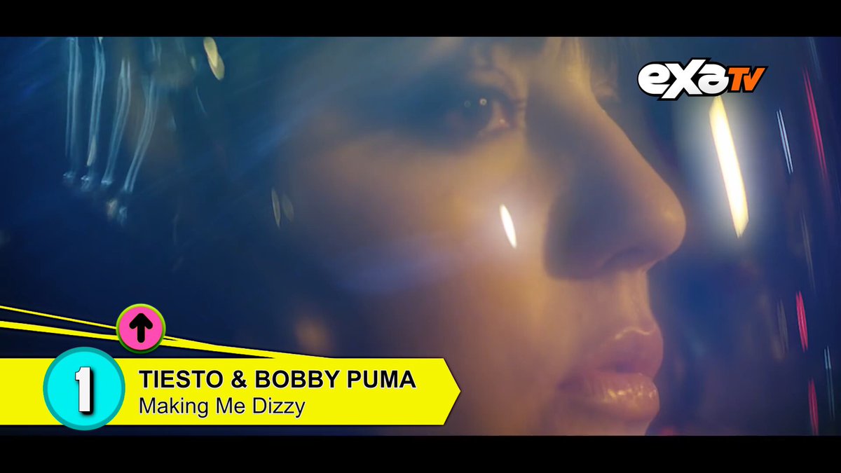 DaMovementTv's tweet photo. Lugar #1 @tiesto &amp; #BobbyPuma #MakingMeDizzy #DamovementHits @tiestosclub @TiestoClubFans https://t.co/zliE6YYAsL