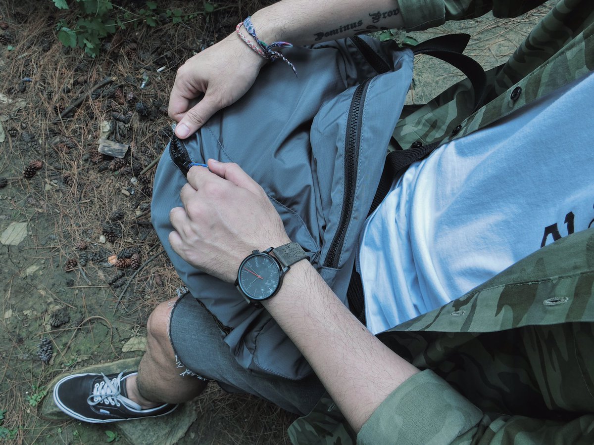 Into the wild with our Camden Packable Daypack (Grey). Have a blast weekend!