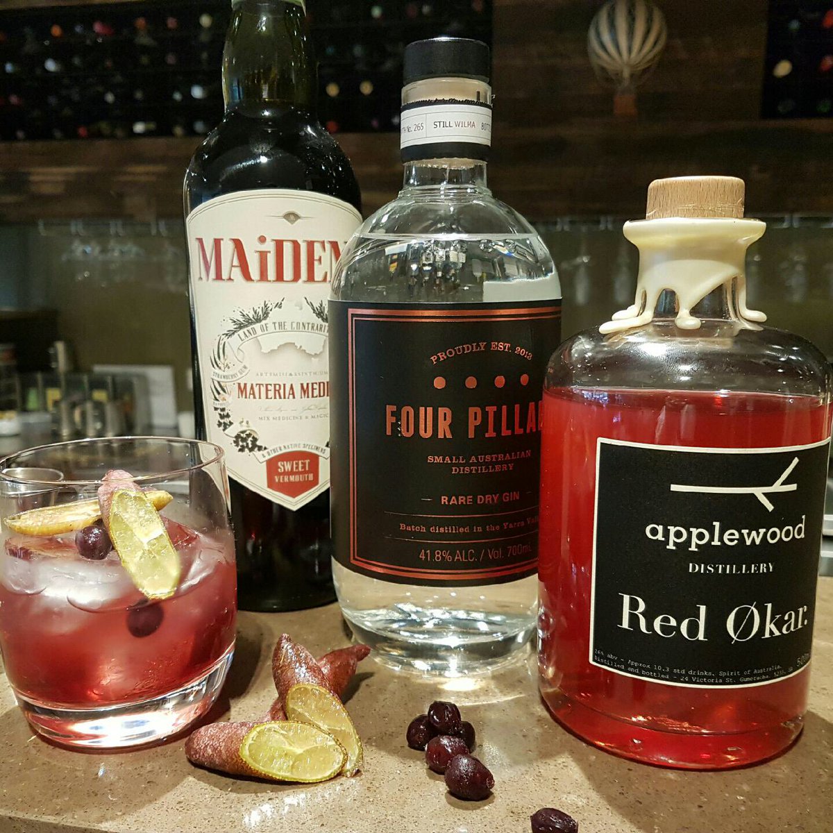 Celebrating #WorldGinDay #NegroniWeek with 3 amazing Aussie producers <a href="/FourPillarsGin/">Four Pillars</a> <a href="/Maidenii/">Maidenii</a> <a href="/brendovino/">Brendan Carter</a>