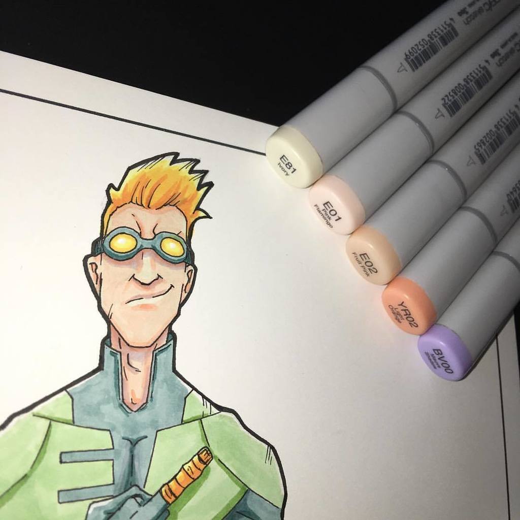 LuchaLew's tweet photo. My skin tones I tend to use when using copics! #Copic #Copics #copicskintone #copicart #copictutorial #elasticator … https://t.co/qbpUreIRnP