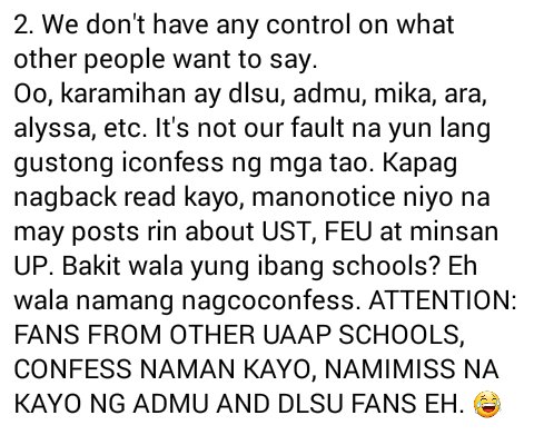 UAAPconfessions's tweet photo. 🔦 Dahil ayaw naming maging patola, we'll just tell you how it works. Please read. 😀 Guidelines na rin 'to: https://t.co/OvJJnJN3wb