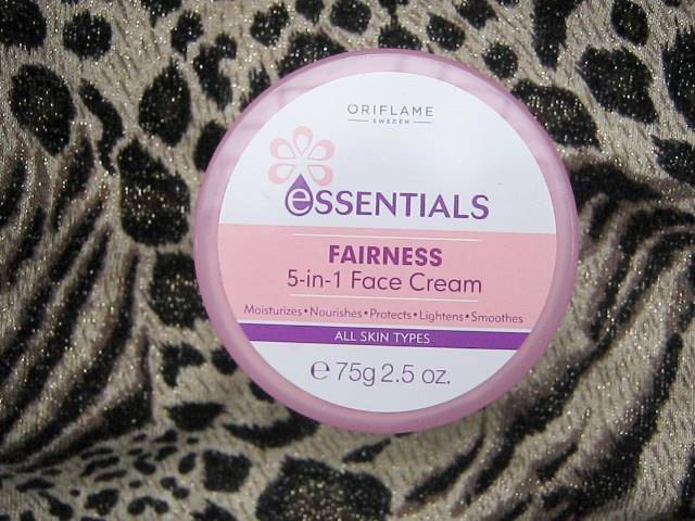 oriflame 5 in 1 fairness cream
