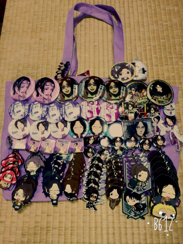 進撃の巨人 #ハンジ #痛バ #痛バック #ハンジ・ゾエ とりあえず、表面