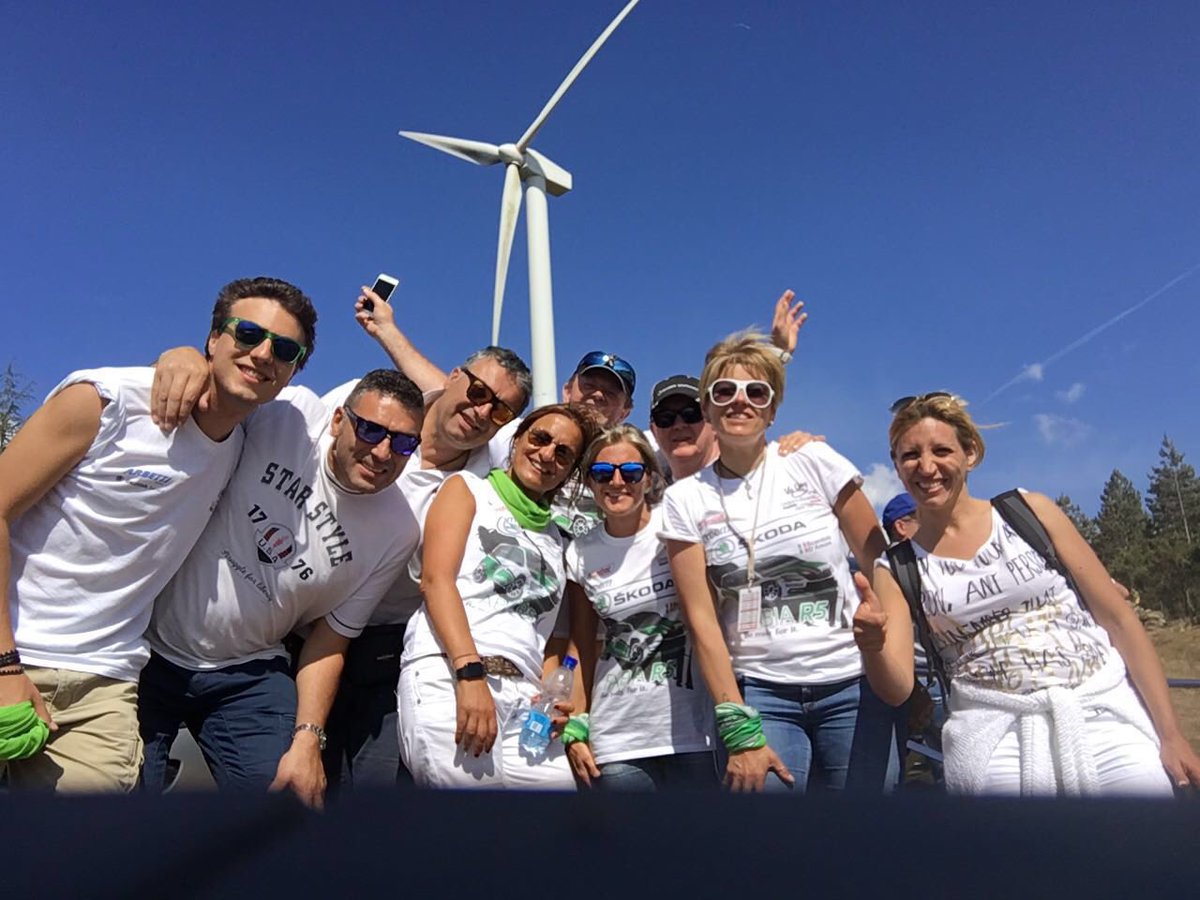 Vai_Umby's tweet photo. Vai Umby Fans Club presente anche in terra sarda per tifare il nostro campione nell'avventura #WRC2 

#VaiUmby https://t.co/qGOcdz87Ao