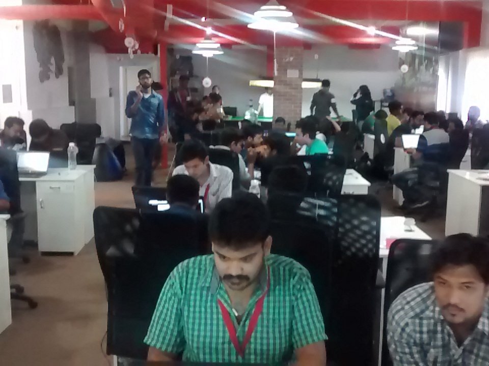 skillenza's tweet image. It&apos;s hacking time at Shadowfax 
#shadowfaxcodewars #venturesity #hackathon