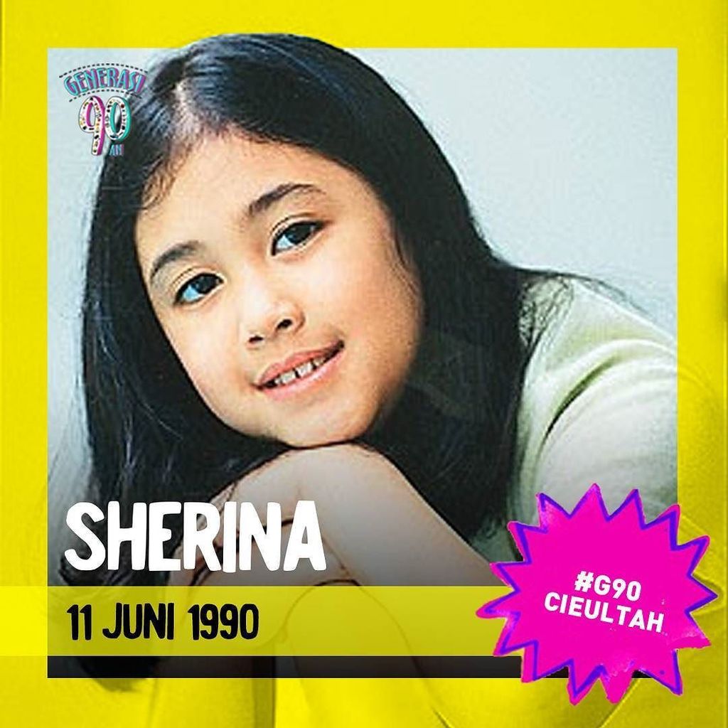 Generasi90an's tweet photo. Sherina, penyanyi cilik era 90an akhir hari ini berulang tahun. Happy Birthday ya!!! #G90CIEULTAH https://t.co/xBfAdaFoKr
