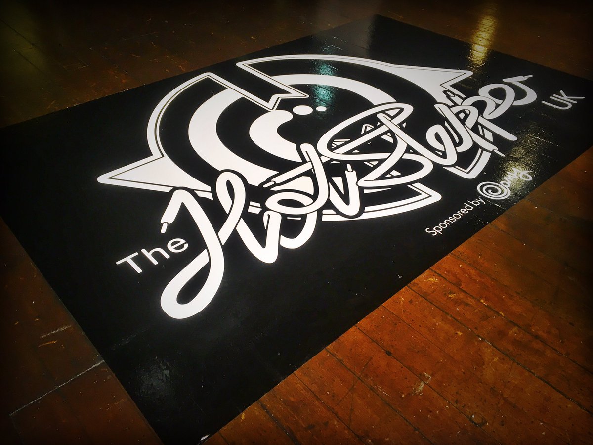 Setting up! #theshotstepperuk @@blyrichards <a href="/BeenJamminENT/">Been Jammin ENT</a> <a href="/CamyClothing/">Camy London</a>