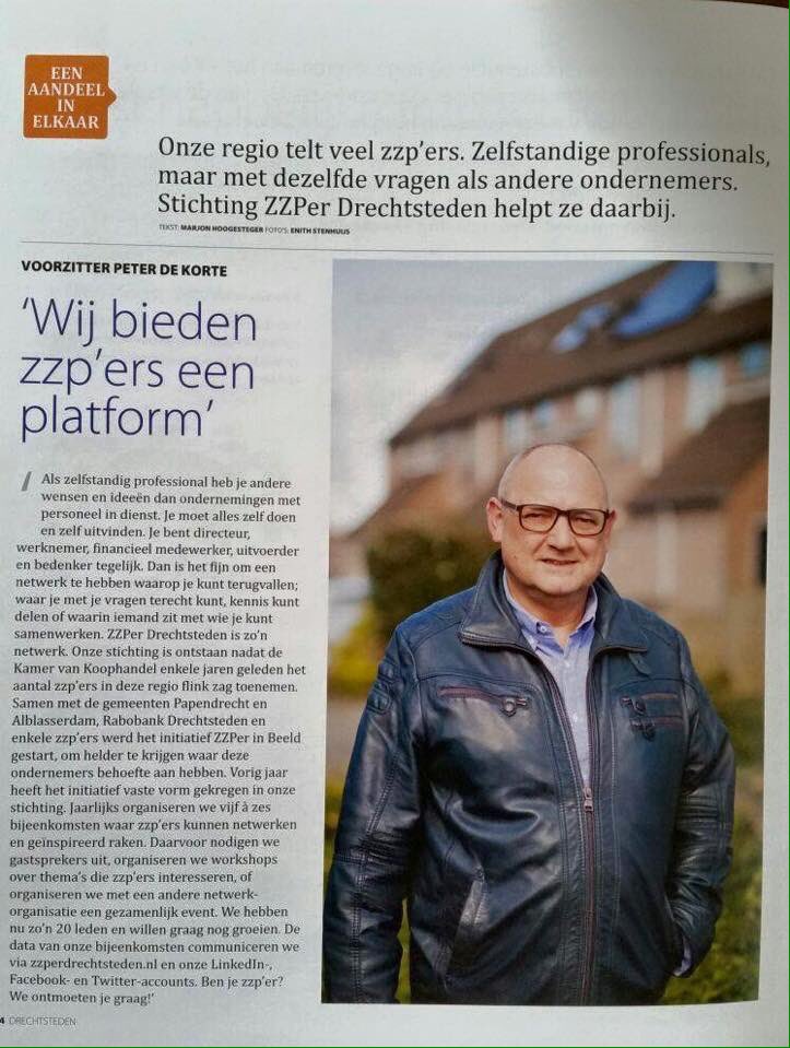 In het magazine van de Rabobank Drechtsteden, zij ondersteunen ons al vanaf de oprichting.💫