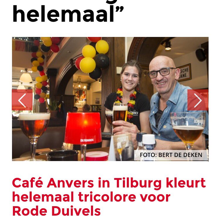 Anvers juicht voor de Rode Duivels..
