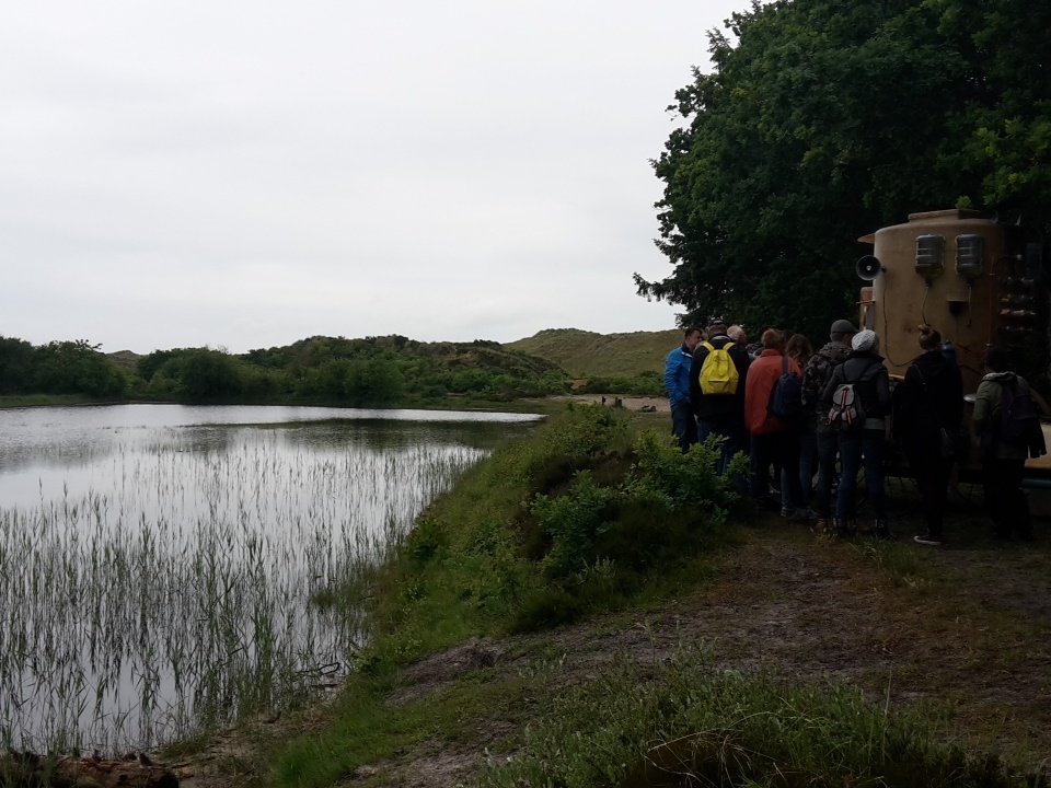 Expeditie onderdeel #dekoets van #olafmooij.#Oerol16 Op de vlucht vr de boze buitenwereld. Dat kan op #Terschelling