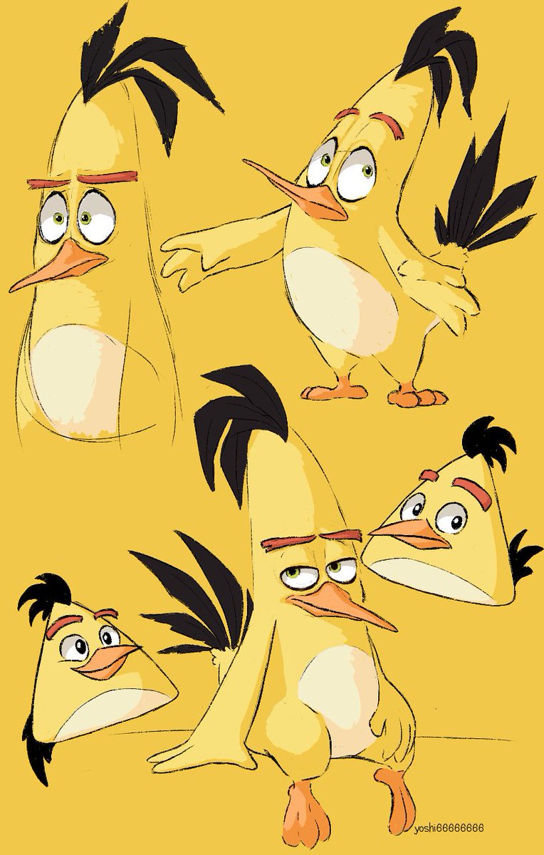 FloydsLeftShoe's tweet photo. I hate my art so I just kinda doodle more in hopes that it will get better someday... #AngryBirds #AngryBirdsMovie https://t.co/Q3CUUC3Am5