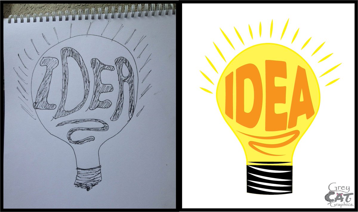 GreyCatGraphics's tweet image. Do you have an idea for a graphic, but don't know what to do next? I can help you bring your idea to life!