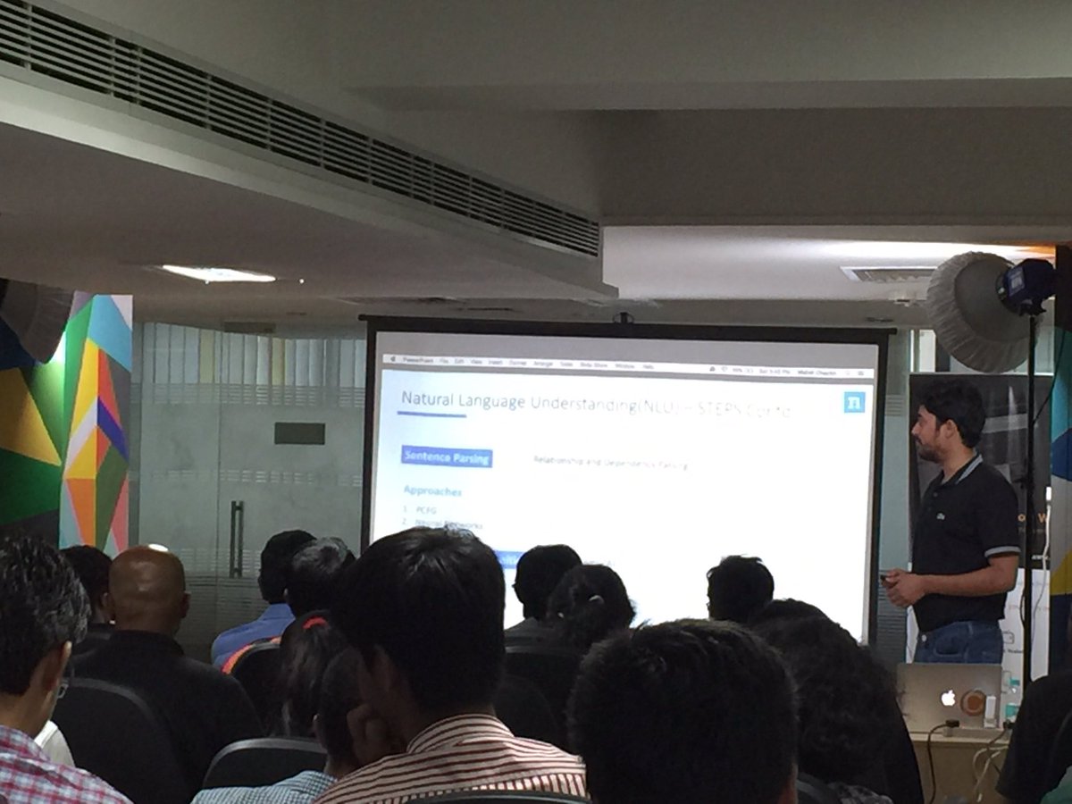 CitrusPay's tweet photo. #CodeUp 3 begins with some great insights on artificial intelligence and deep learning at @letsventurein https://t.co/WWYDCvFi8r