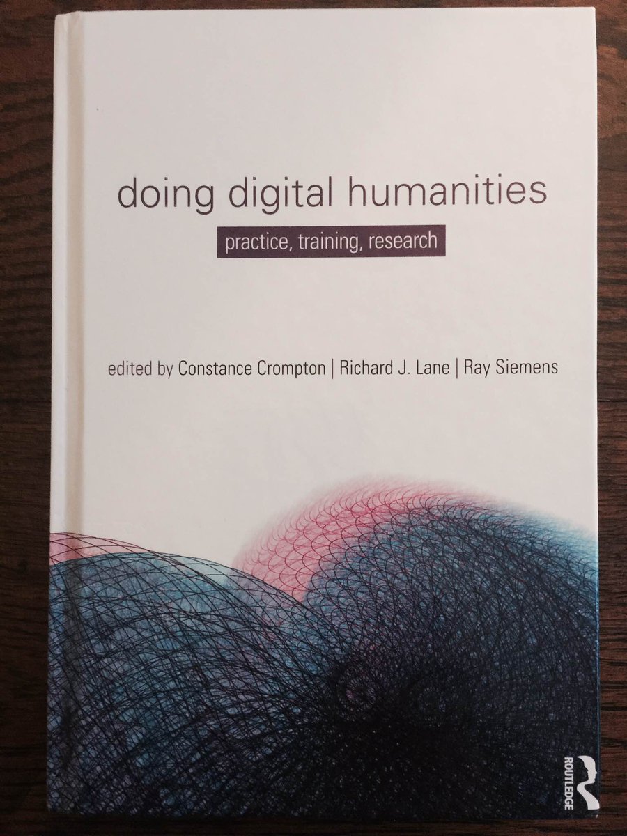 Thanks to <a href="/RayS6/">Ray Siemens</a> <a href="/CLKCrompton/">Constance Crompton (she/elle)</a> for hosting our Doing DH book launch at #dhsi2016 - routledge.com/Doing-Digital-…