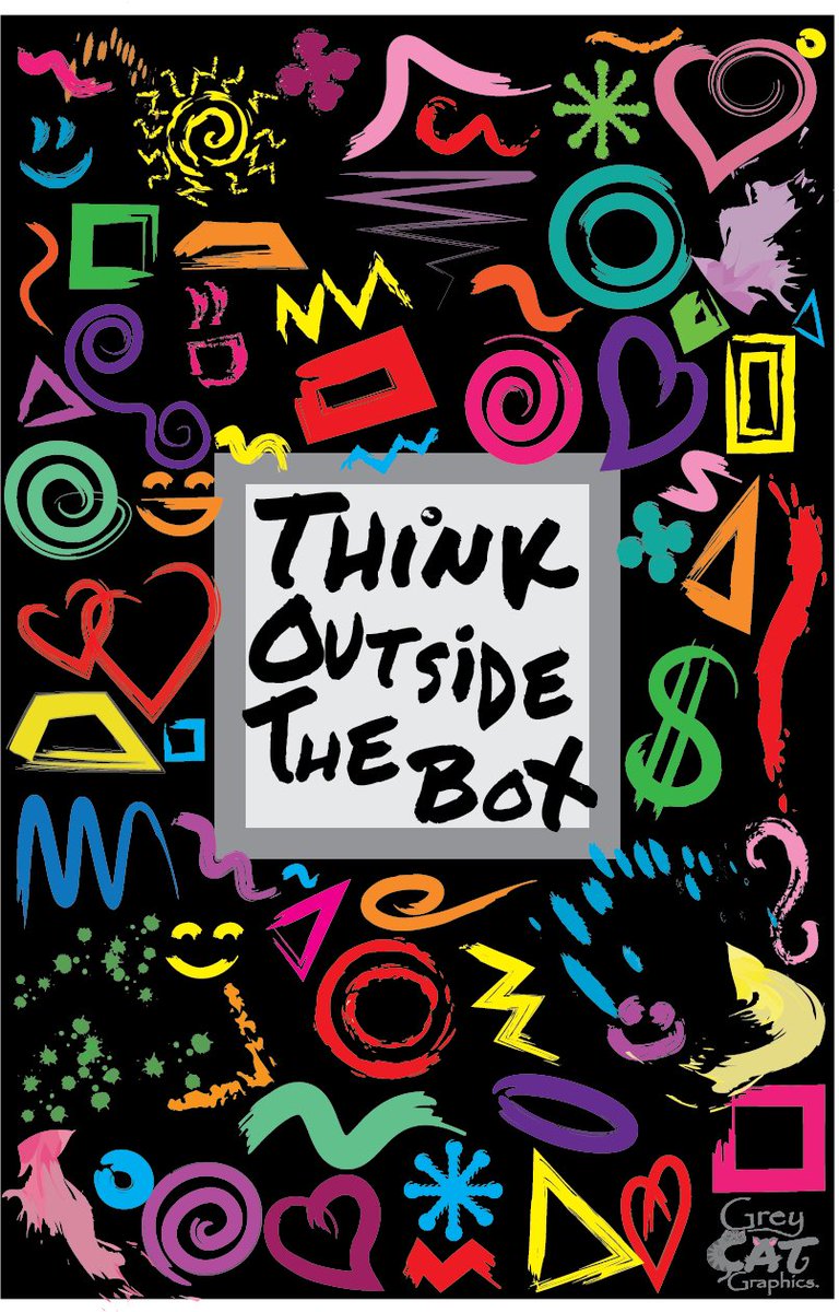 GreyCatGraphics's tweet image. Let your creativity out of its box! #Creativity #posterDesign #poster #colourful #graphicArt #GraphicDesign