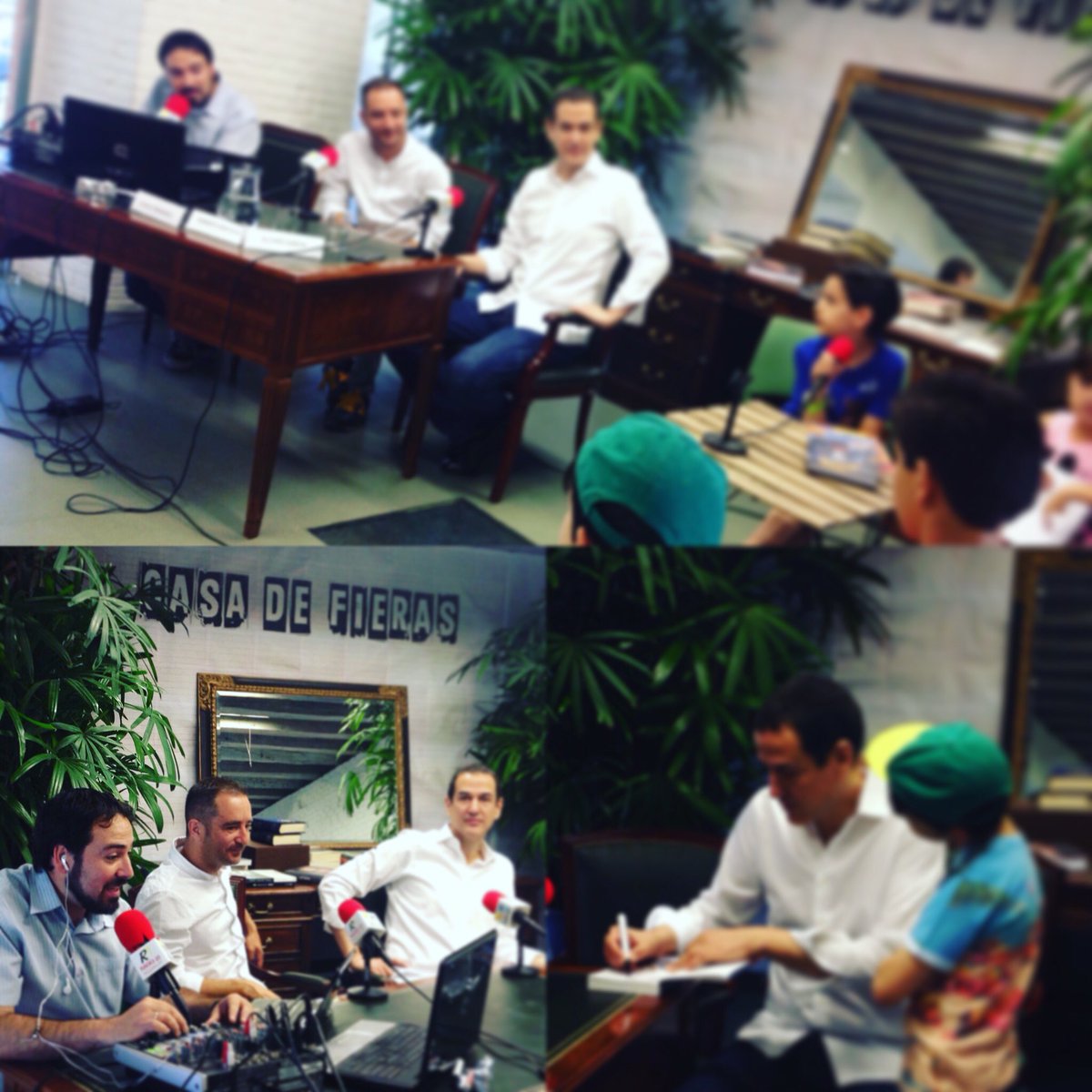 En directo desde #bpmETrias #MenudosCastillos con los ganadores #elBarcoDeVapor y #elGranAngular #FLM16 <a href="/FLMadrid/">Feria del Libro de Madrid</a>