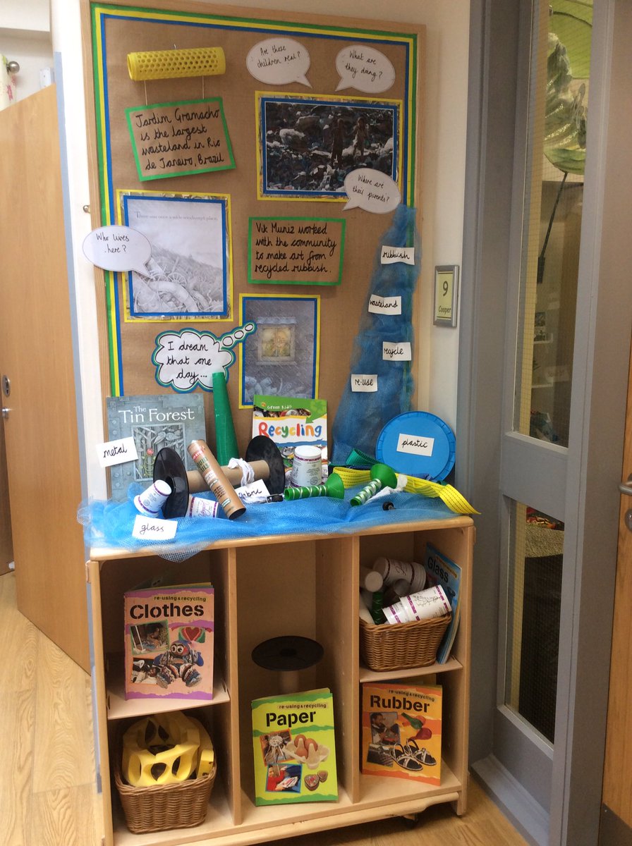 MissDott88's tweet photo. Creating interest in our new topic. #Brazil #recycling #The Tin Forest #artfromrubbish https://t.co/7FZMiPXivu