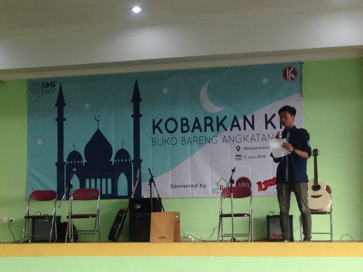 Sambutan dari ketua panitia kobarkan KP 2016 yang paling kece <a href="/kholidSRJ/">Kholid Abdulloh M</a>