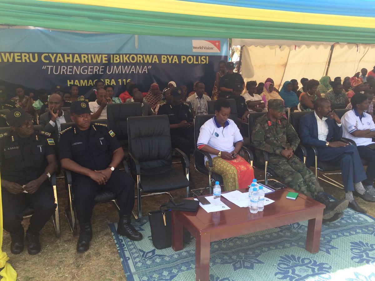 gahigip's tweet photo. #HappeningNow: Min of @RwandaGende, Dr Diane Gashumba presides over the launch of #PoliceWeek2016 in @DRwamagana. https://t.co/24mFuxObWH