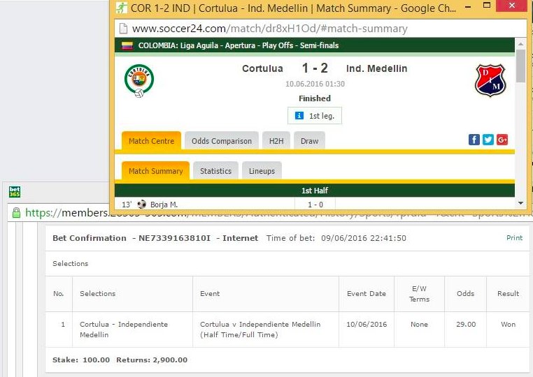 FixedDeal's tweet image. And here also our VIP game!
Un mūsu VIP klientu HT / FT spēle!
Paldies visiem par atbalstu un komandas darbu!