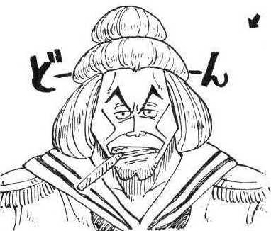 One Piece Reacts on Twitter: "Este fue uno de los primeros bocetos del  Capitán Morgan y su nombre iba a ser Chop en referencia al golpe de lucha  https://t.co/ar6mxORhK8" / Twitter