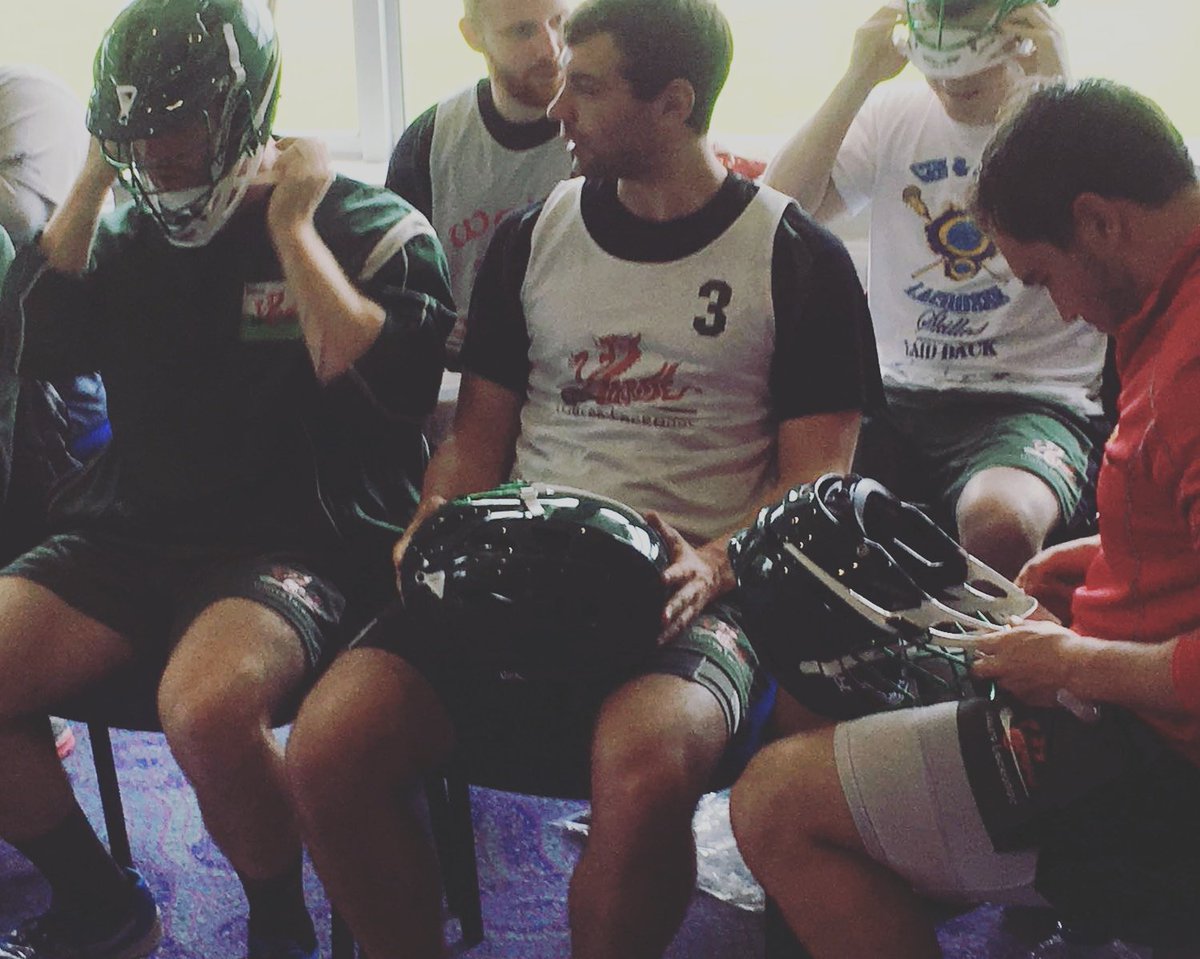WalesMensLax's tweet photo. Everyone loves new kit day! Especially when it's @CascadeLacrosse lids!! #WalesLax https://t.co/fIit0CSg0G