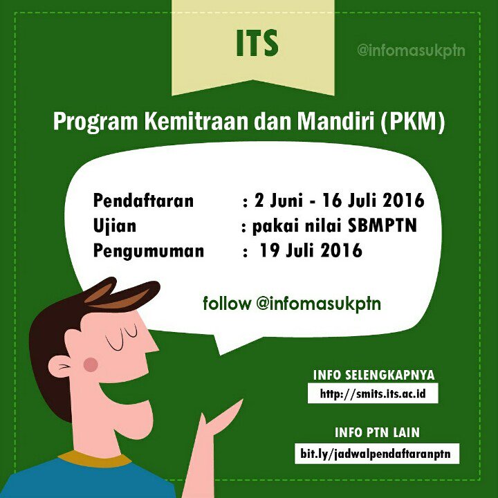 infotembusptn's tweet photo. Pake nilai SBM nih guys,tanpa ujian https://t.co/lzXR1VCLWH