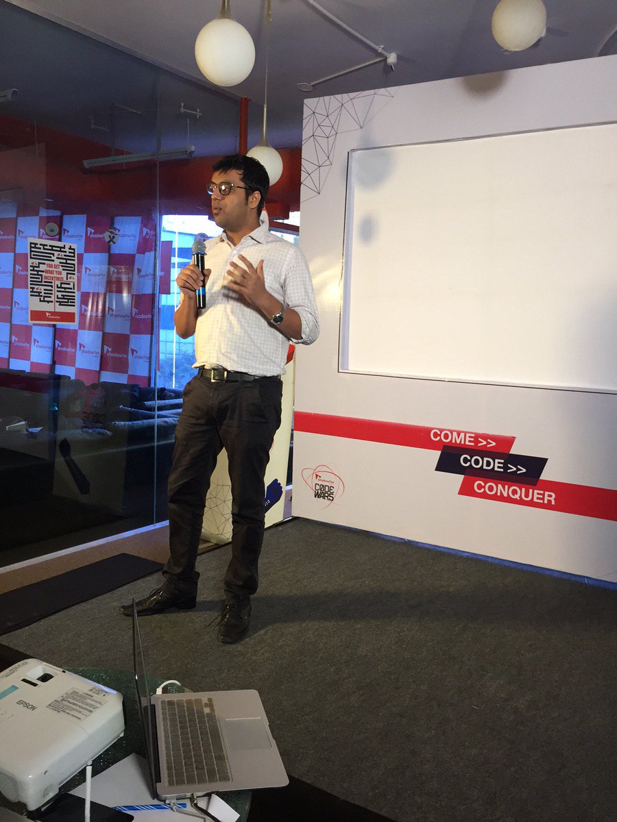 shadowfax_in's tweet image. That&apos;s our CEO and Co-founder, Abhishek Bansal, addressing everyone at the opening ceremony!