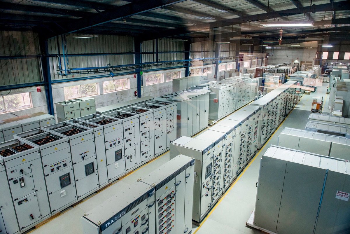 Tricolite_India's tweet photo. An inside view of our plant @ Manesar
https://t.co/v2avlCw9MV 
#MakeInIndia #Tricolite #power #energy #manufacturing https://t.co/T6pqPG1Nx9