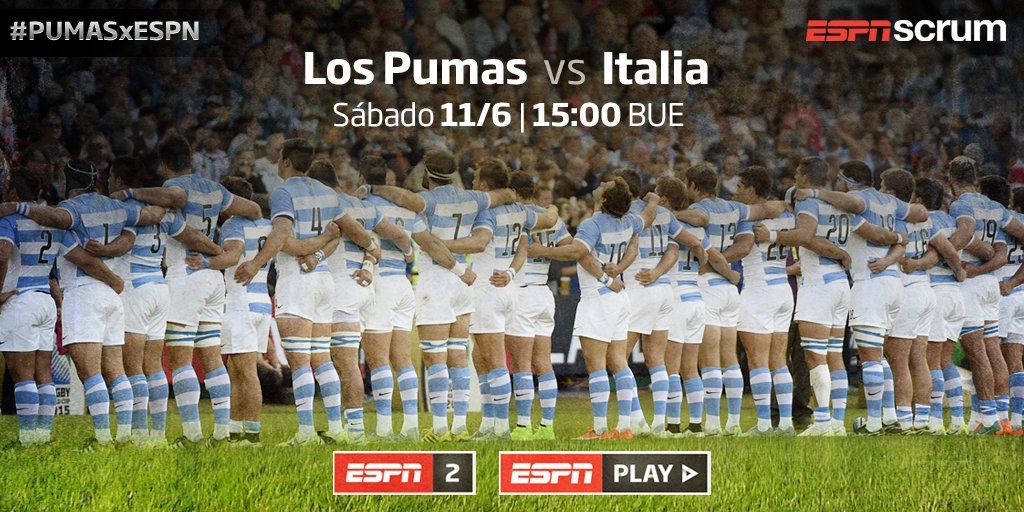 #PUMASxESPN ¡Llegó el día! Hoy vuelven a la acción #LosPumas y lo vas a poder ver en vivo por ESPN 2 y @ESPNPLAY.