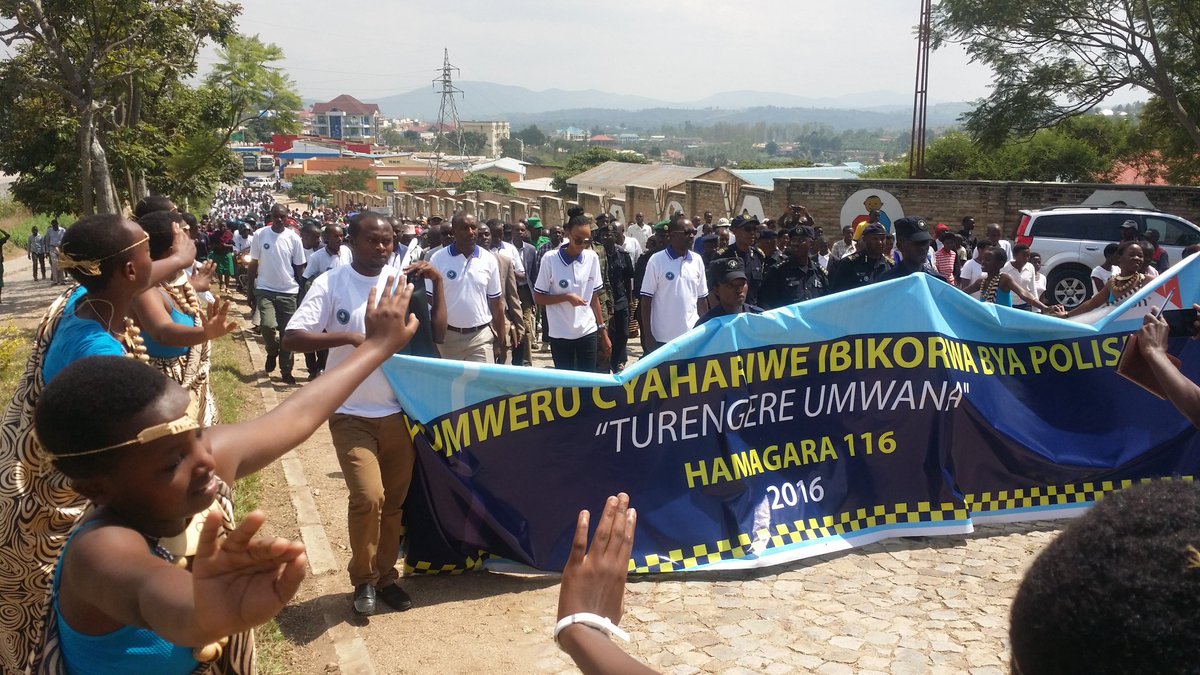MissRwandaDotRW's tweet photo. #PoliceWeek2016 will emphasize on awareness campaign to combat Child Labour, human trafficking & GBV @Rwandapolice https://t.co/YFgLQTO98f