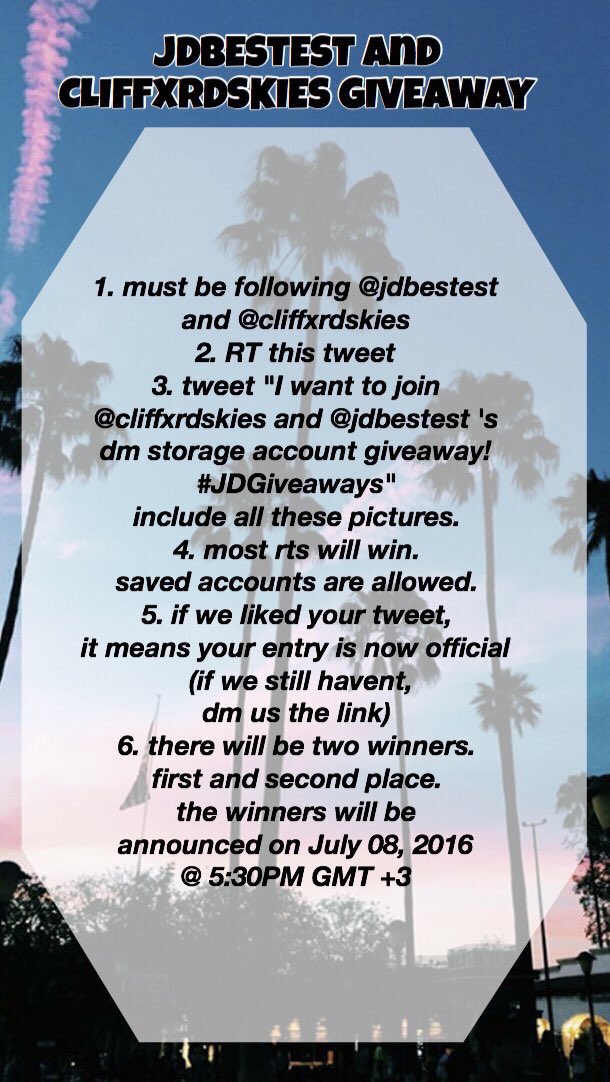 marshwall0ws's tweet image. I want to join @cliffxrdskies and @jdbestest 's dm storage account giveaway! #JDGiveaways