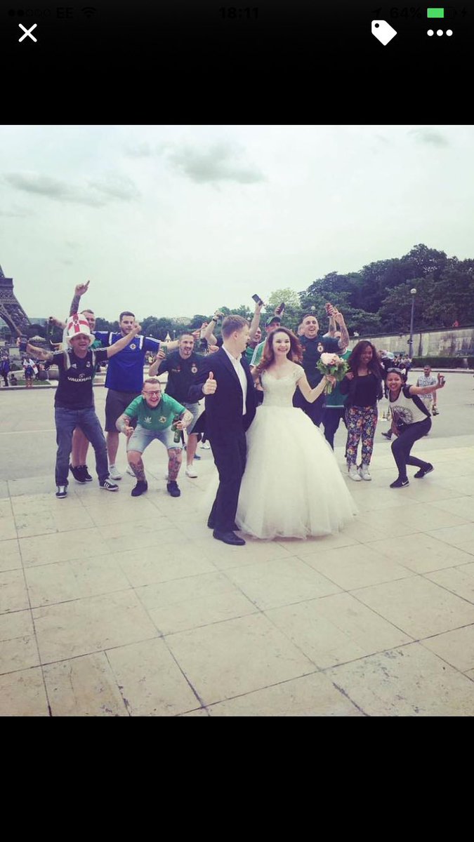 Lower Shankill wedding crashers!