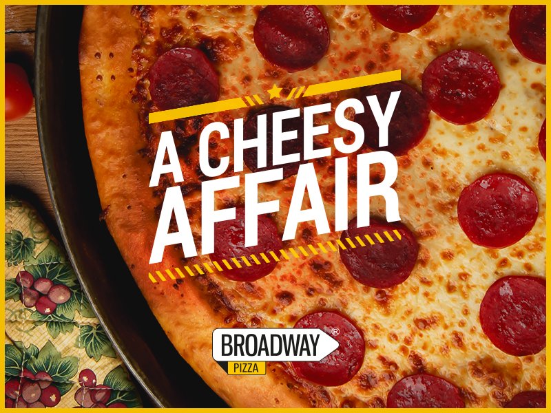 BroadwayPizzaa's tweet photo. The Cheesy Affair continues in Ramadan!
Biting 50% off! Get 13" pizza in just Rs 649 till 16 June,16.
111-339-339 https://t.co/6rvzlb1Zrn