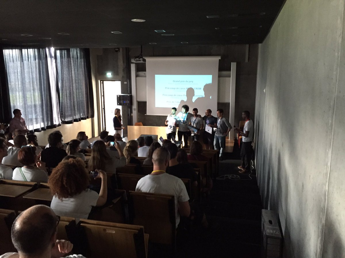DedimaxCom's tweet photo. E-rope remporte le grand prix du jury. Félicitations!! #HydroTechDays https://t.co/9BkHuDVBA3