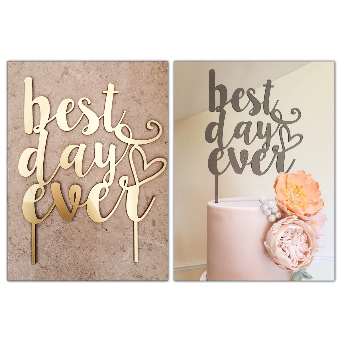 PrettilyPerfect's tweet photo. Follow &amp; RT to enter our #giveaway when we reach 200 follows we will be giving away this gorgeous cake topper! RT! https://t.co/Nn4qQEBpds