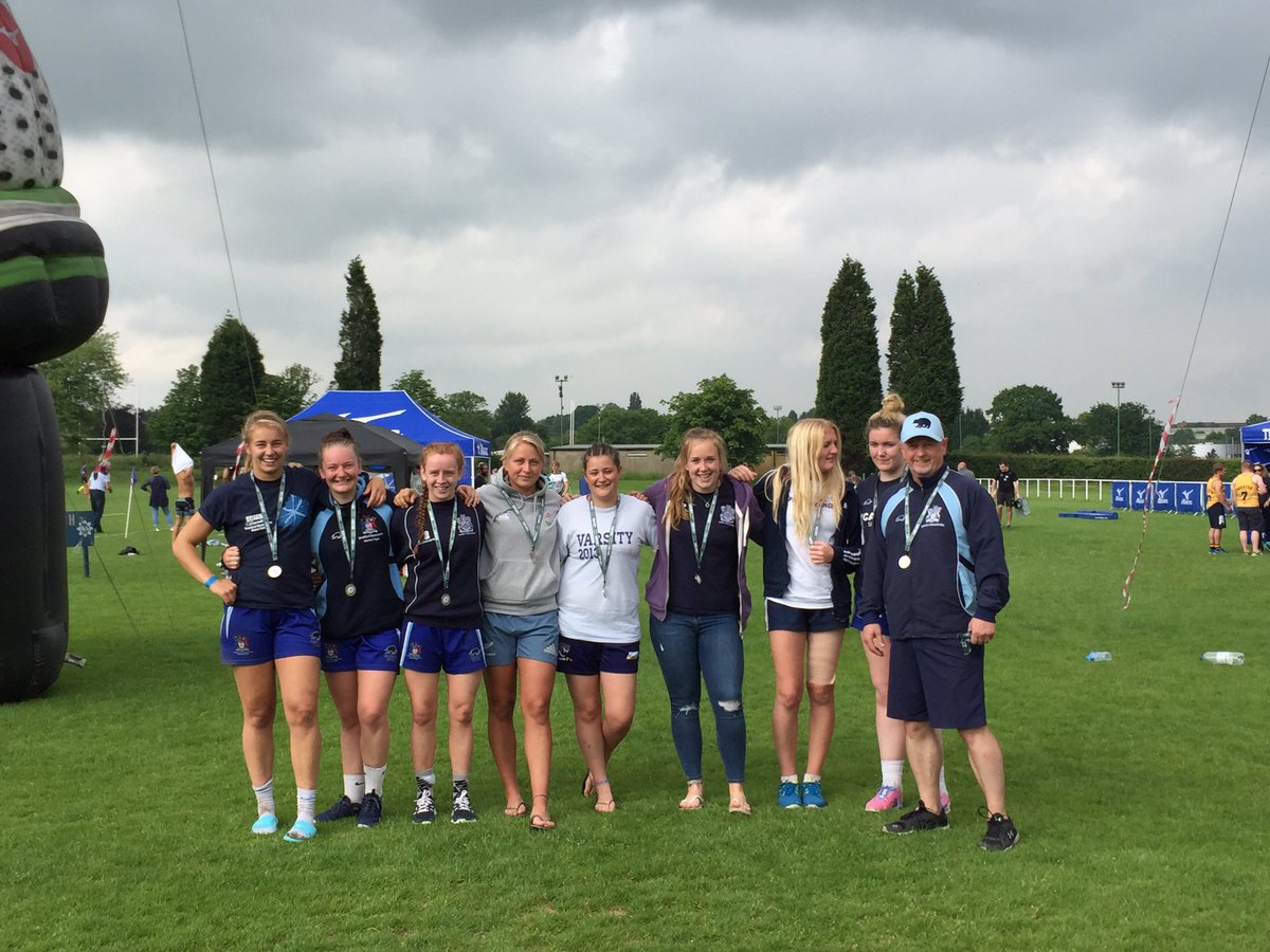 UoGSport's tweet photo. Congrats @UOGWRFC on winning silver in @SouthWest7s competition! Preparation for Croatia continues! #TeamGlos https://t.co/mvisKjs3z9