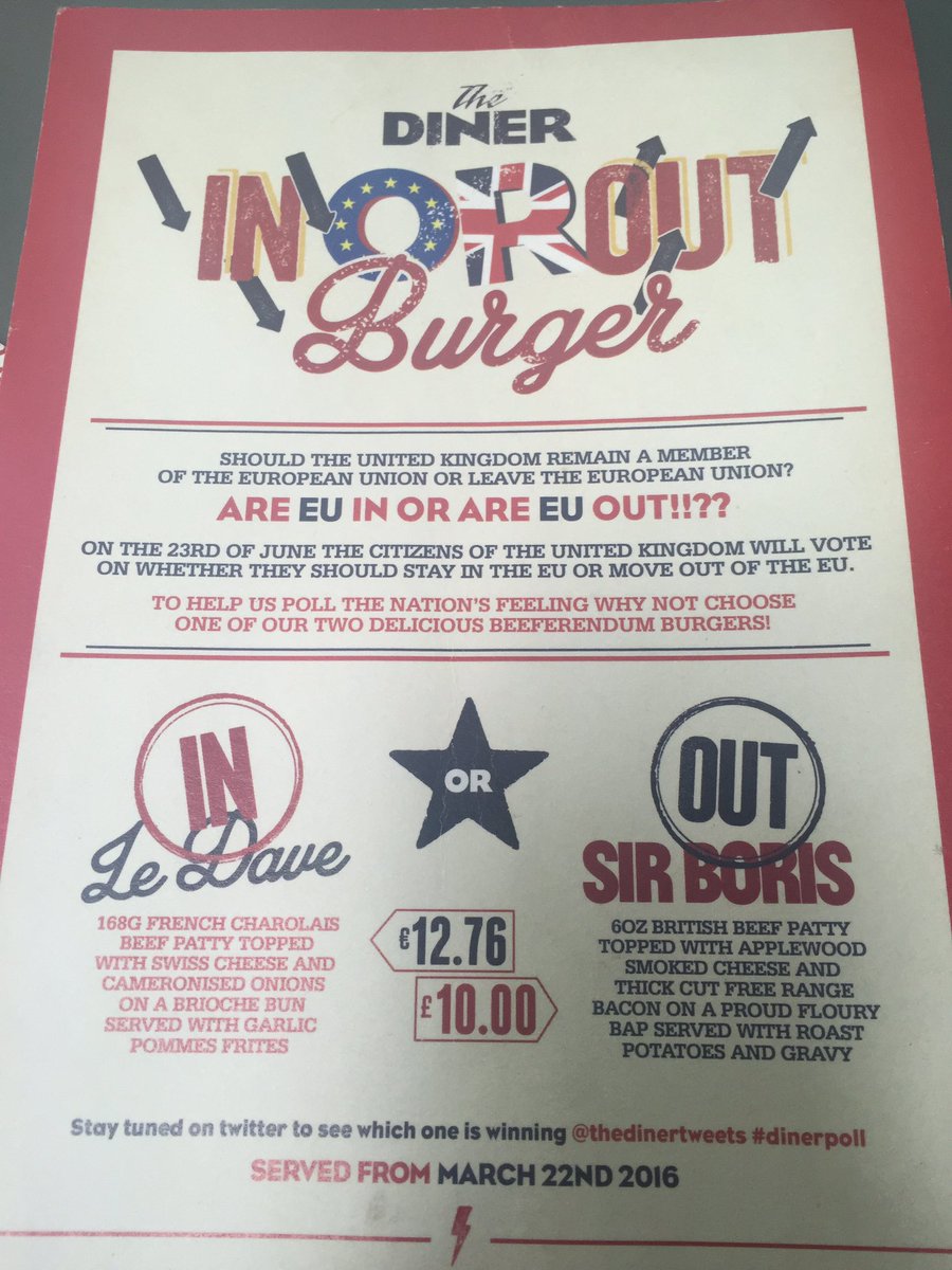MarinaTurner's tweet photo. Lunching at @thedinertweets with @THE_CHELSEAGIRL. Loving this food option..! #dinerpoll https://t.co/XImPic9imc